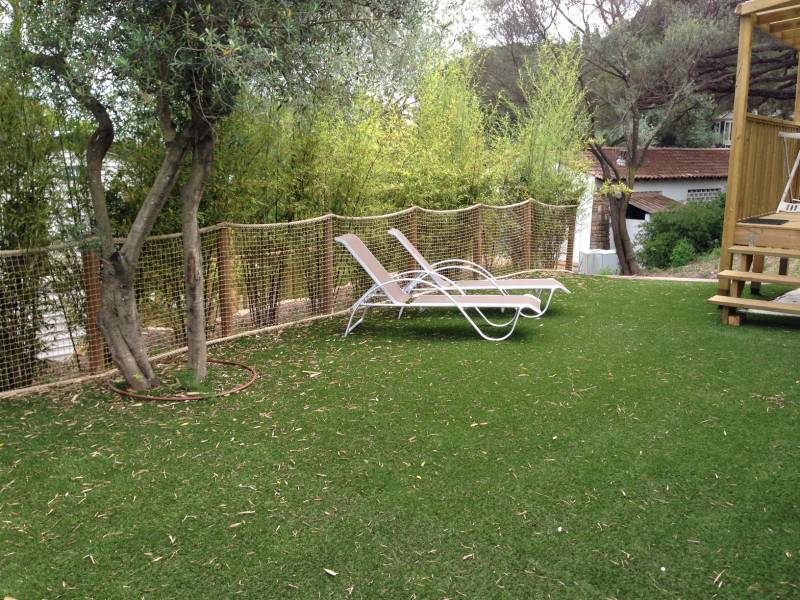 Gazon de décoration dans le Var